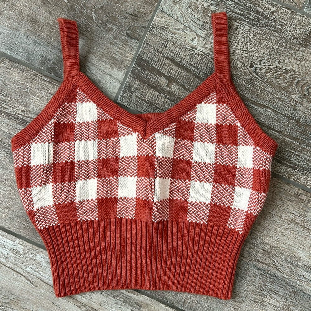 Worn once knitted tank